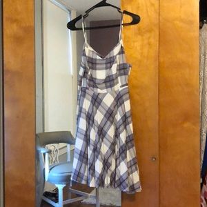 Plaid old navy dress